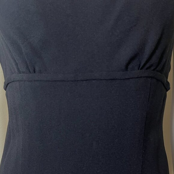 VINTAGE 40'S EDDIE MASTERS LBD LITTLE BLACK DRESS 2 - Picture 5 of 6